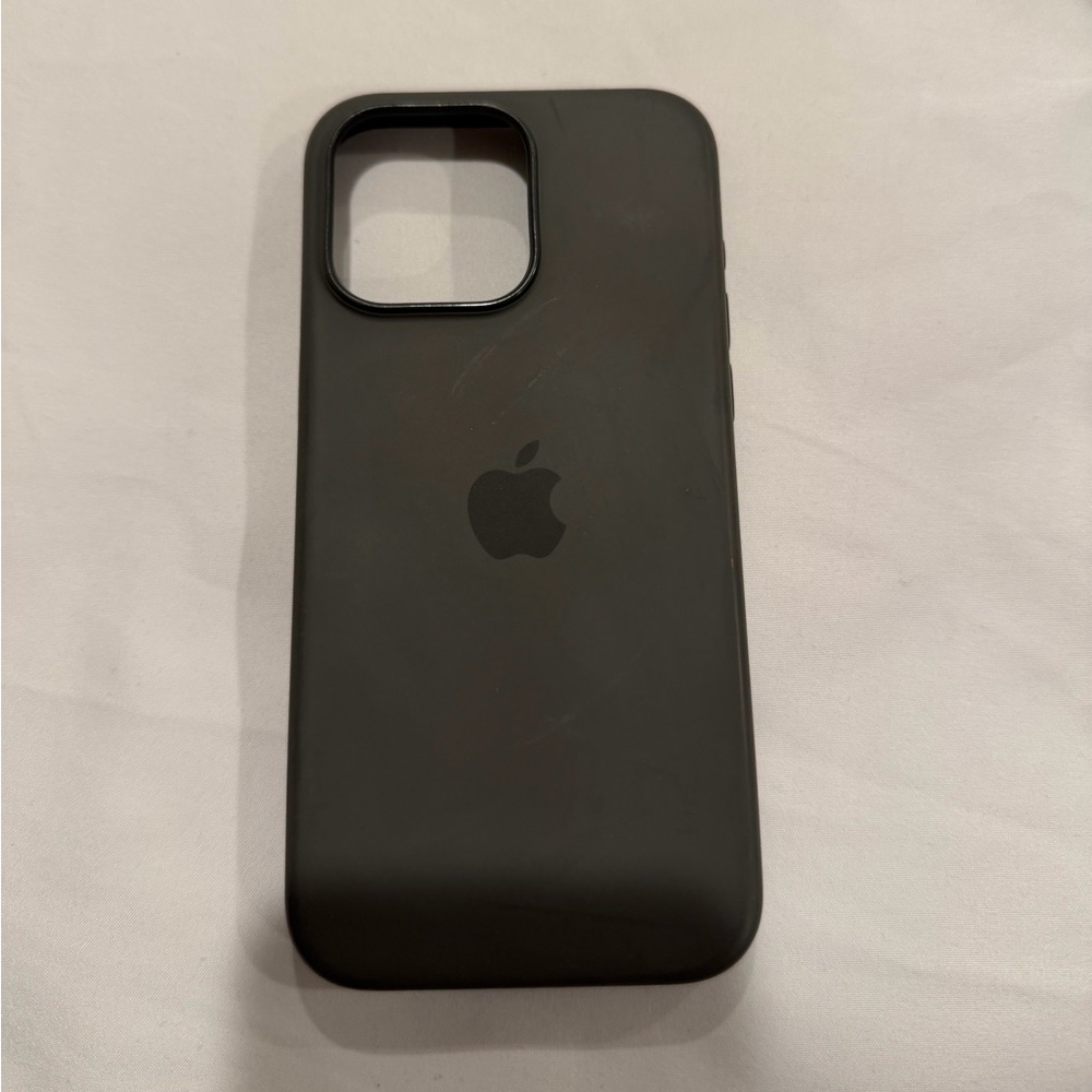 Apple Grey Silicone iPhone Case